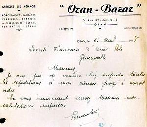 Oran Courriers pub 294